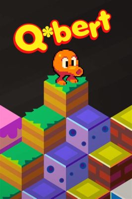 Qbert: Een kleurrijk puzzelavontuur vol schattige vijanden!