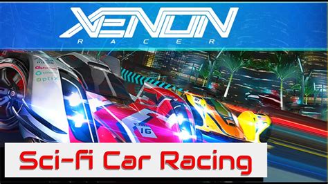 Xenon Racer: Een futuristische racer vol neon en strategische manoeuvres!